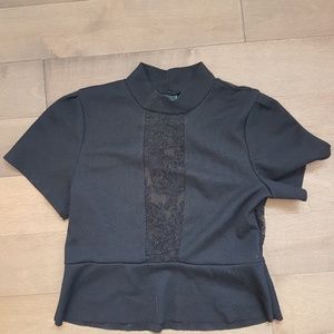 Zara peplum top